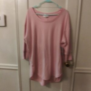 Pink sweat shirt